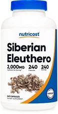Nutricost Siberian Eleuthero 500mg, 240 Capsules - Eleutherococcus Senticosus