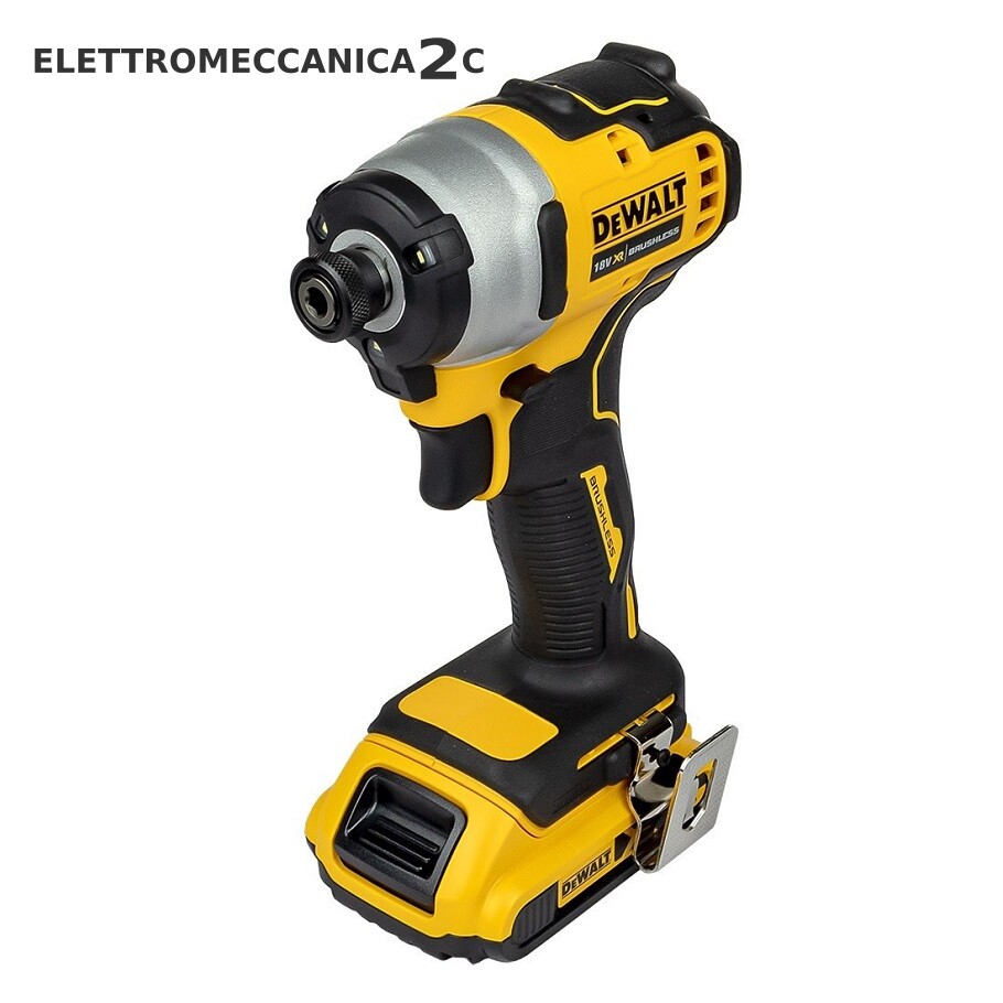 DEWALT DCF809D2T-QW avvitatore impulsi 18v 2x2ah brushless 1/4 190Nm tstak