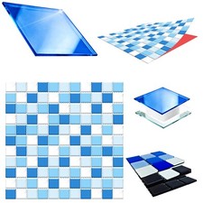 Piastrelle Adesive Cucina Bagno Mosaico Vetro 30 x 30 cm Kit 10 Pezzi