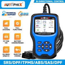 AUTOPHIX 7610 für VW für Audi für Skoda für Seat Alle System OBD2 Diagnosegerät