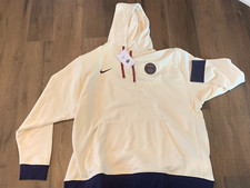 NWT 2XL Nike Paris Saint-Germain PSG Club Hoodie Fleece Men's XXL Soccer DV4963