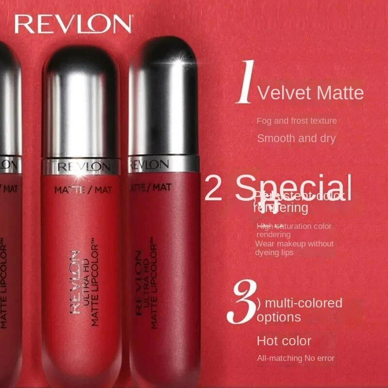 Revlon velvet matte misty lipstick long lasting moisturizing lipstick - Image 2 of 4