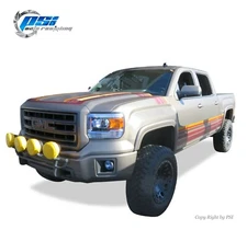 Paintable OE Style Fender Flares Fits GMC Sierra 1500 2014-2015 Full Set