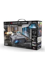 Monster Premium Wi-Fi and Bluetooth LCD Projector Bundle MHV1-1052-GUN