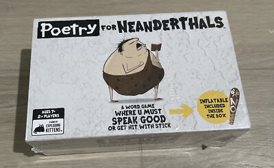 Poetry For Neanderthals Word Game by Exploding Kittens - BRAND NEW