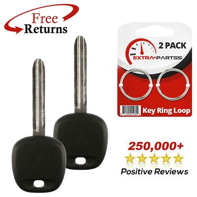 2 For 2012 2013 2014 2015 Toyota Tundra Yaris Ignition Chip Car Key Transponder