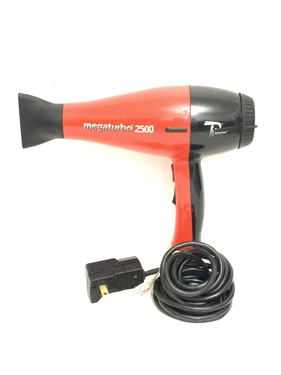 Megaturbo 2500 hair clearance dryer