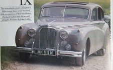 Original CSC 1990 Profile mag extracted article: JAGUAR Mk7 Mk8 Mk9 VII VIII IX