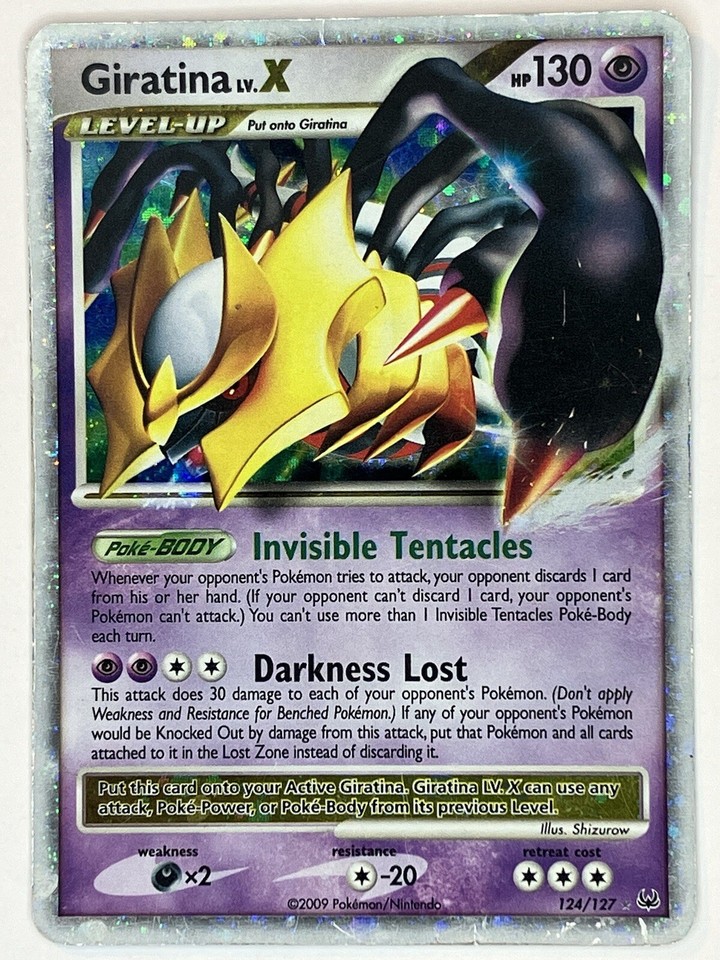 Giratina LV.X 124/127 Platinum for sale | eBay