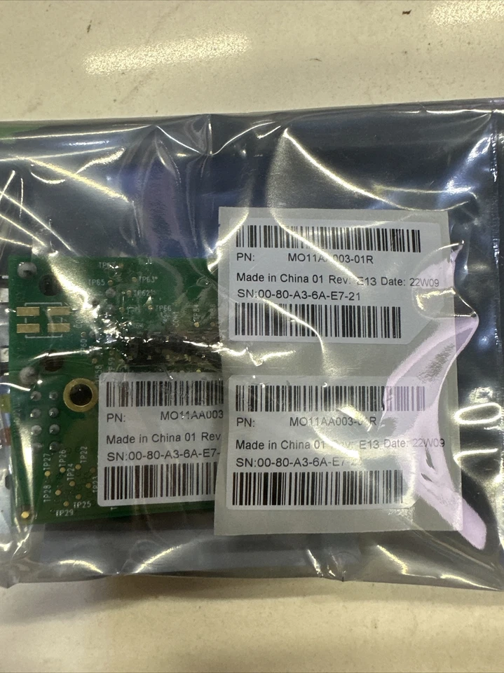 Lantronix Ethernet To Serial Adapter Card MO11AA003-01R Sealed - Image 2 of 3