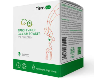 TIENS Kids Calcium Powder Sachets Vitamin D3 Zinc Child Bone Support