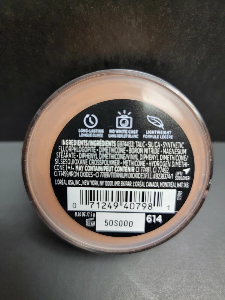 L'Oreal Infallible Loose Setting Powder (614 Translucent Medium-Deep) New! - Image 2 of 2
