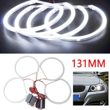4x Ccfl Led Angel Eyes Lamp Kit Halo Ring Car Headlight For Bmw E36 E38 E39 E46