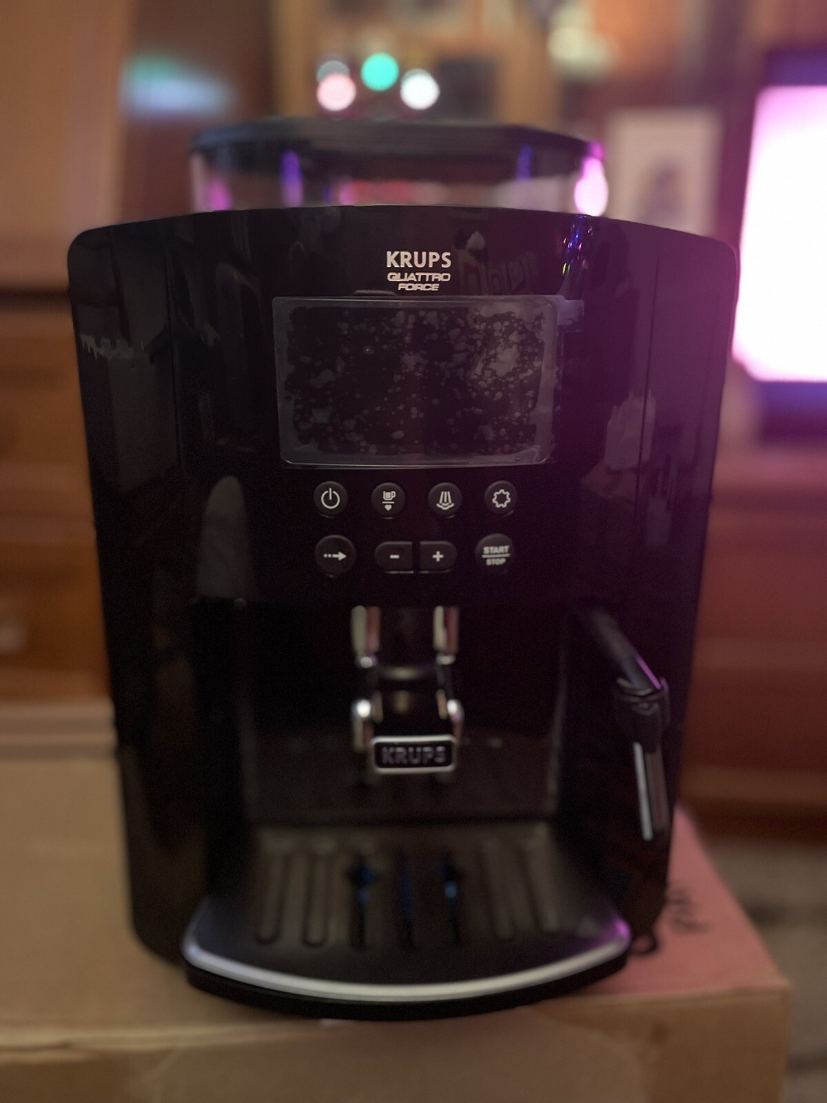 Krups EA817040 Arabica Digital Espresso Bean to Cup Machine Black 10942223504 eBay