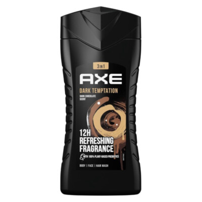26,60 /L - 3er Pack Axe Men Duschgel 3in1 ''Dark Temptation'' - 250ml