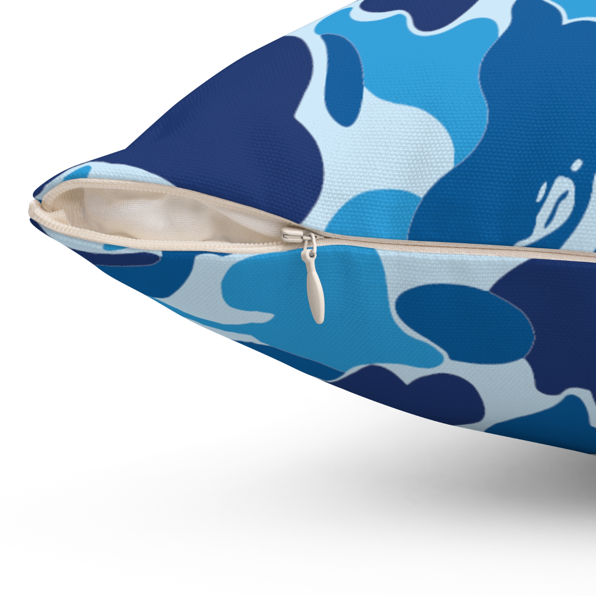 Classic Bape Camo ABC Shark 18x18 Throw Pillow Decor Bathing
