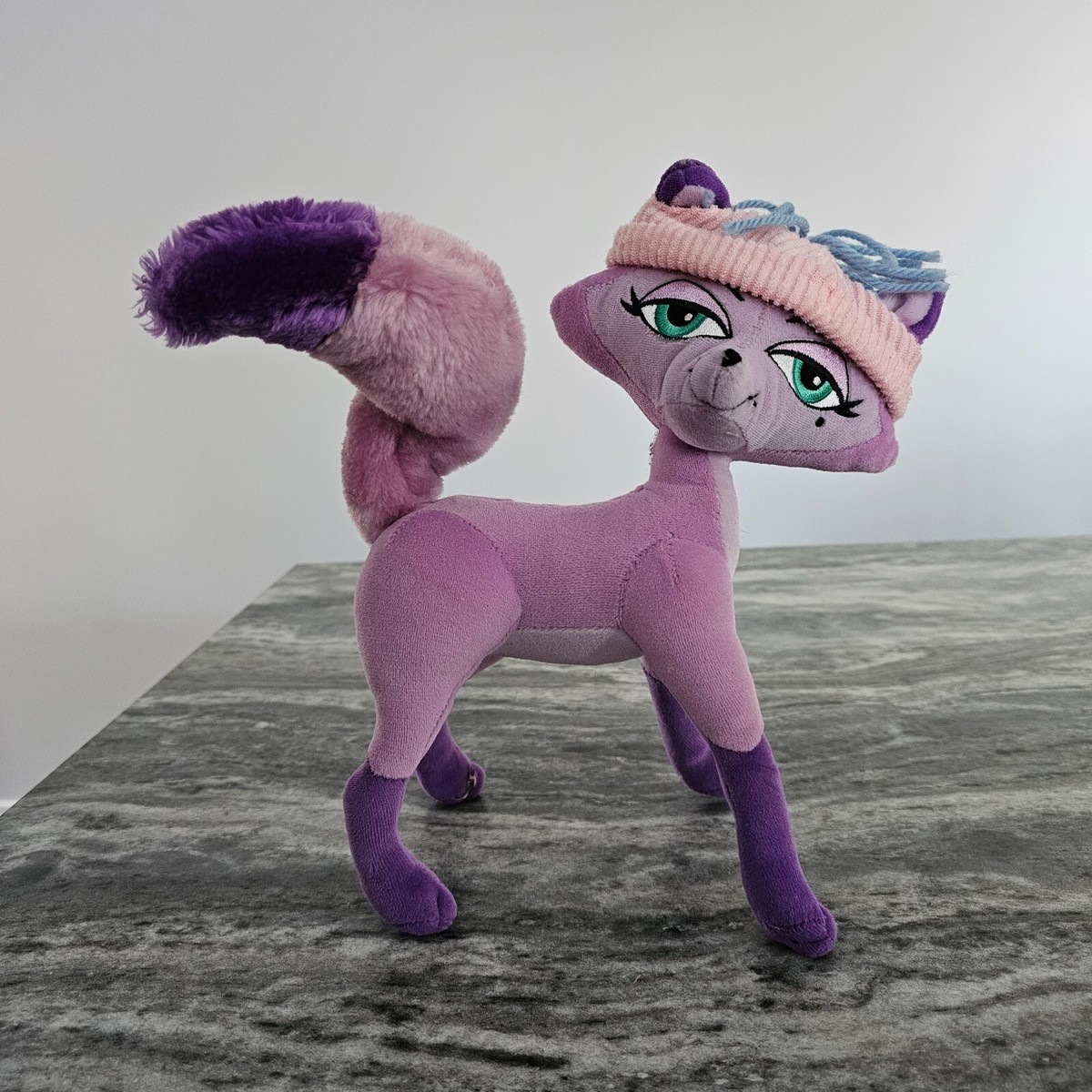 Jouet peluche douce posable violet Bratz Petz Foxz Shayna Fox Pas de veste