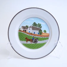 Villeroy & Boch Naif Salad Dessert Plate 8.3" Laplau 1 The Farmer Replacement