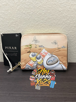 Loungefly Disney Pixar WALL-E EVE Daydreaming Zip Wallet
