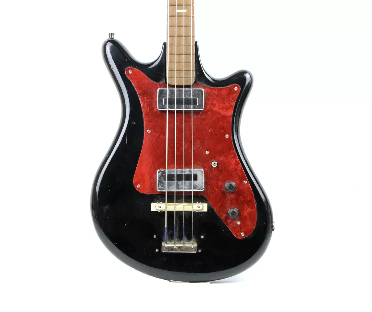 Vintage Soviet Electric guitar bass semi acoustic guitar KAVKAZ