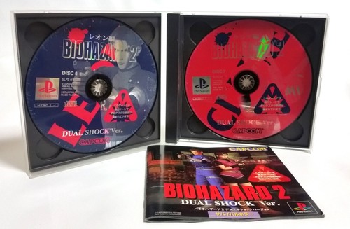 Biohazard 2 PS1 Dual Shock V. Resident Evil 2 Survival Horror Japanese Import - 第 3/4 張圖片