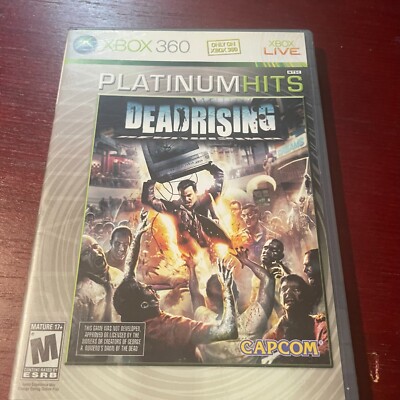 Dead Rising (Platinum Hits), 2006, Xbox 360 - CIB Complete Tested