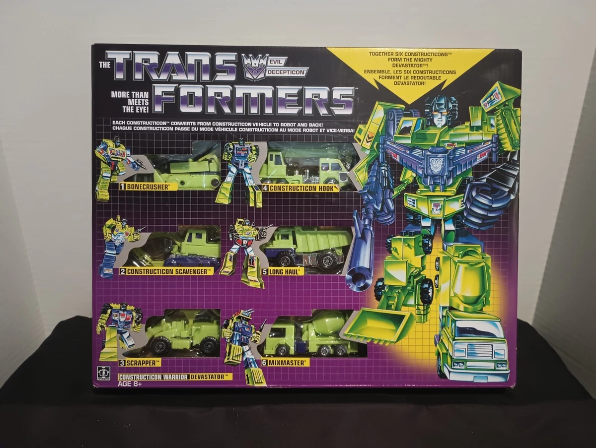 Walmart transformers 2024 g1 reissue devastator