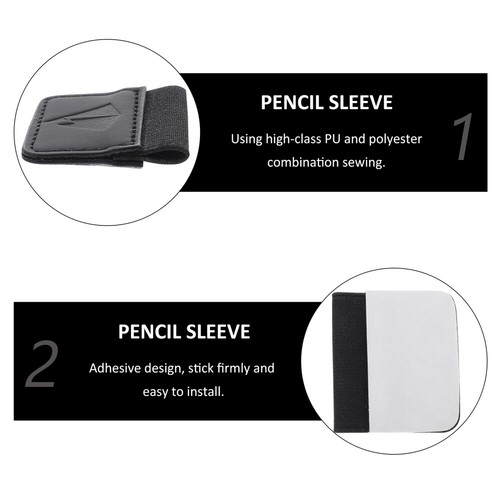 Pen Pocket Pouch Self Adhesive Pen Holder Pen Holder Pouch Pencil Sleeve Sticker - Picture 10 of 12