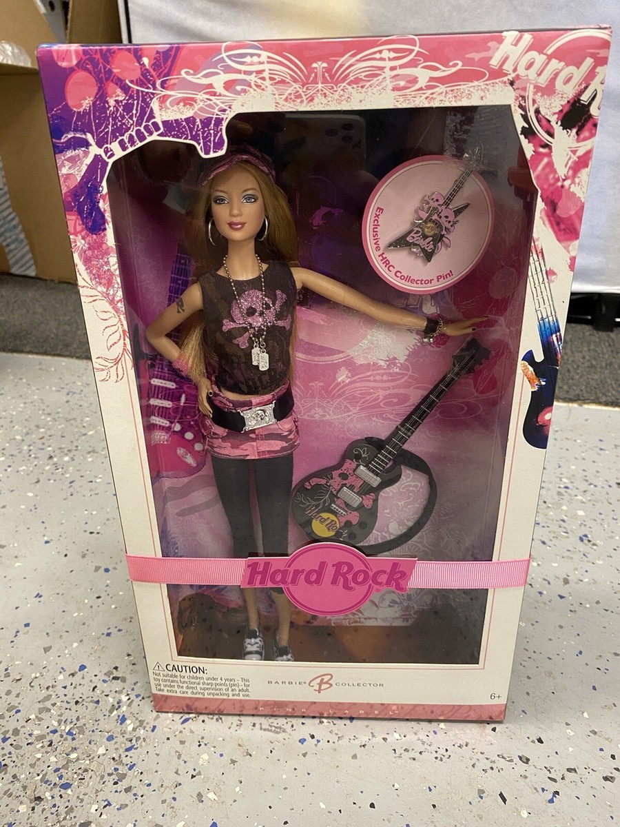 BARBIE HARD ROCK CAFE 2006 PINK LABEL K7906