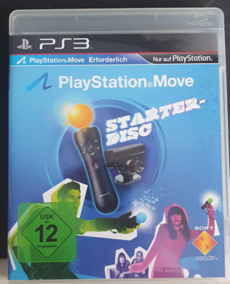 PS Move Starter-Disk PS3   Spiel | ohne Zubehör | mit Hülle | kein Heft