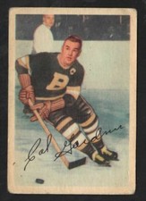 1953-54 PARKHURST CAL GARDNER #99 BRUINS VG-EX (REF 7345)