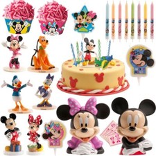 Mickey Mouse Minnie Décoration de Tarte pour Gâteaux Anniversaire Cuire