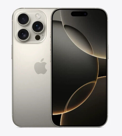 Apple iPhone 16 Pro - Unlocked - Natural Titanium - 128GB - Excellent