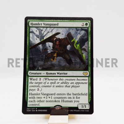 MTG Magic VOW Innistrad Crimson Vow - 1x EN NM 201 Hamlet Vanguard