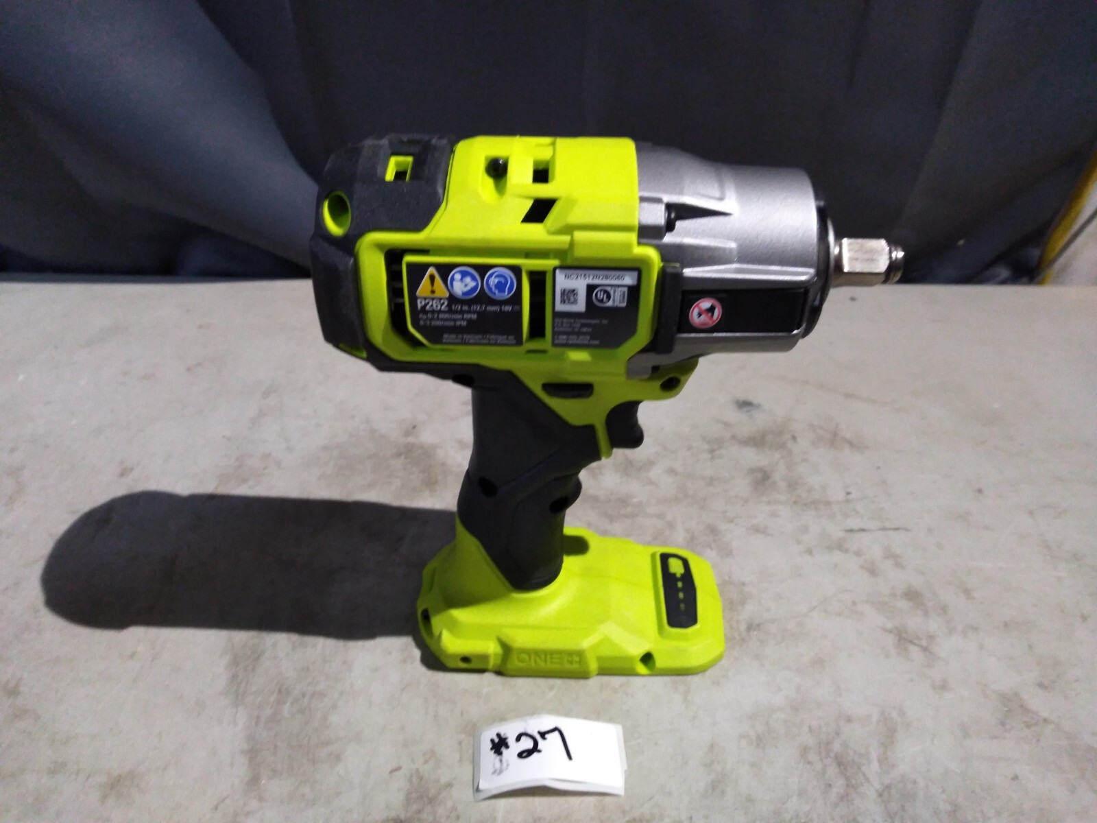 Ryobi P262 ONE+ HP 18V Brushless 4 Mode 1/2” Impact Wrench tool Only 27 33287178230 eBay