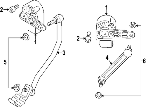 BMW NEW GENUINE X3 X4 F25 F26 FRONT HEADLIGHT LEVEL ADJUSTMENT ROD 6787167 - Picture 3 of 3