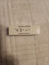 Nishane Sultan Vetiver Extrait de Parfum Sample Vials Spray 2ml/0.06oz - Sultan 