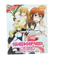 DVD Anime Sekirei Complete Tv Series Vol.1-25 End 2ova Uncut English Dubbed