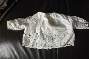 VETEMENT POUR POUPEE GEGE BRODERIE ANGLAISE HAUTE COUTURE | eBay