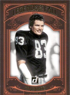 Ted Hendricks - 2020 Donruss - Legends of the Fall #LF-TH