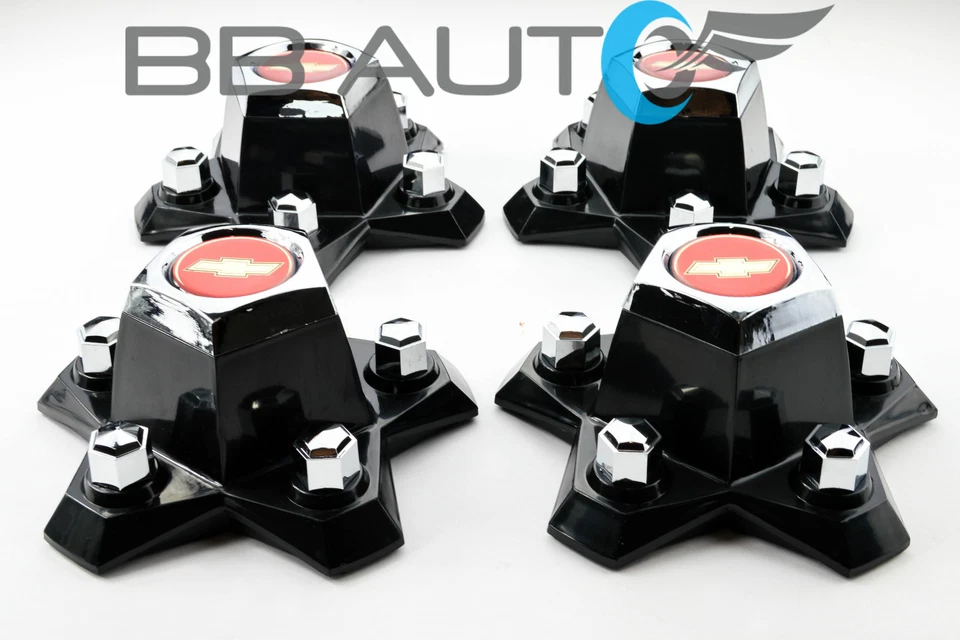 82-87 JUEGO TAPAS CENTRALES RUEDA RALLY CHEVROLET MONTE CARLO EL CAMINO MALIBU 14" NUEVO Foto 2 de 4