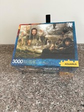 The Lord Of The Rings 3000 Pieces Jigsaw Puzzle 32x45" Aquarius Brand New Sealed