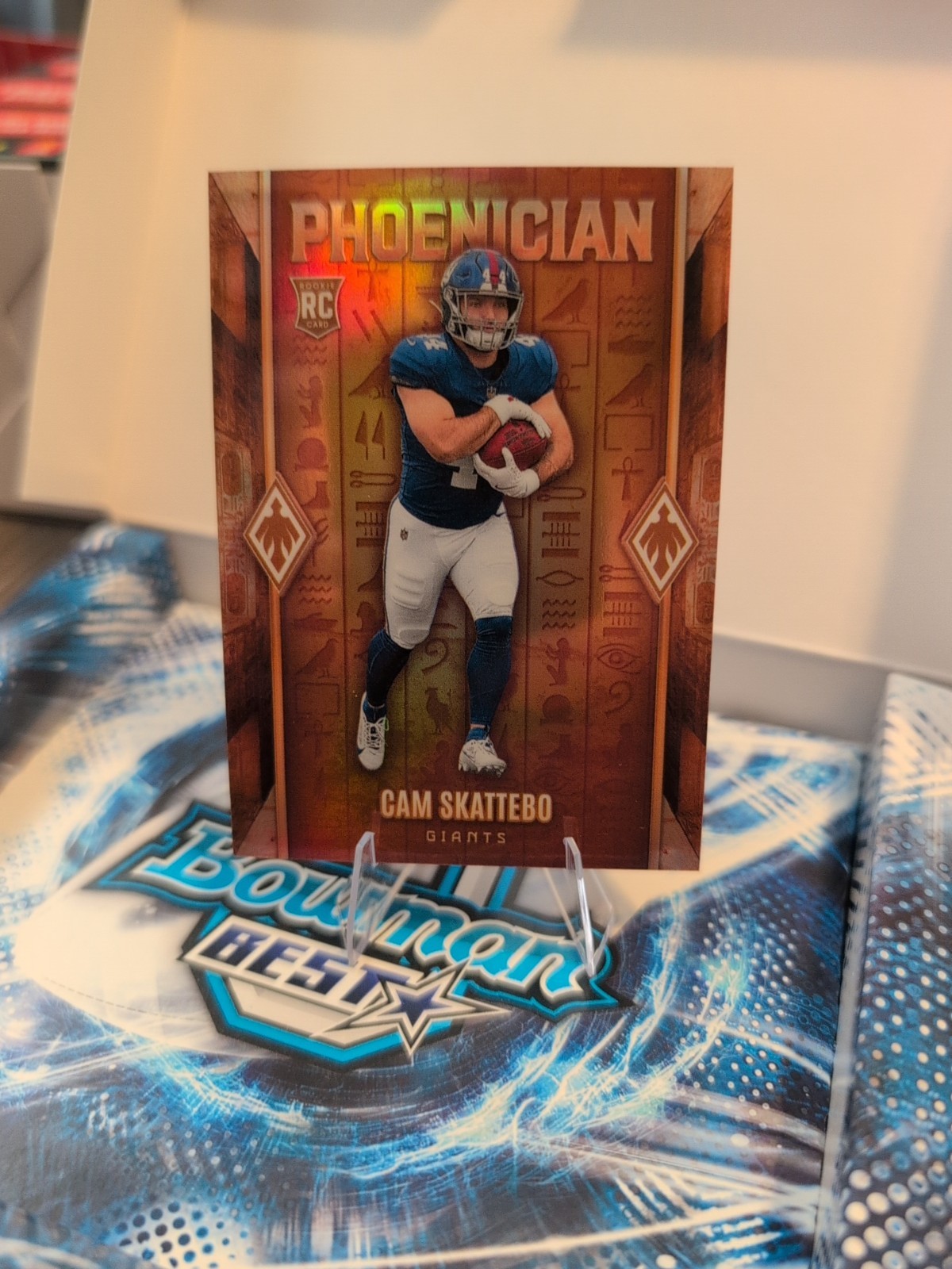 2025 Phoenix CAM SKATTEBO Rookie Phoenician SSP Case Hit #23 New York RC Giants