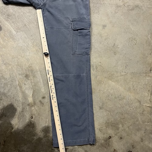 Vintage Mossimo Wide Leg Cargo Pants Mens 32Wx32L Gray Y2k Baggy Skater Canvas, $20.88 - Photo 11