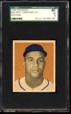 1949 BOWMAN #84 ROY CAMPANELLA DODGERS SGC 3 VG HOF CENTERED BEAUTY