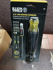 Klein Tools 32304 Screwdriver 14-in-1 Adjustable Screwdriver NEW (D3)