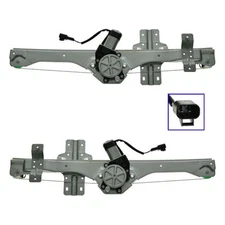 Power TRQ WRA50750 Window Regulator & Motor Assembly For GMC Acadia 07-12 Front