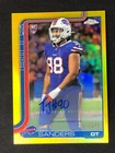 2025 Topps Chrome T.J. Sanders Yellow Refractor (RAW)