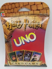 Mattel Harry Potter UNO Card Game Y2K 2000 - 42797 - New / Sealed