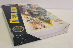 Metal Gear Nintendo NES (with box, Styrofoam, no manual)